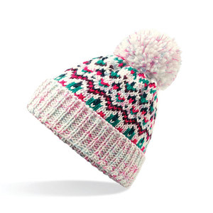 Bonnet d'hiver personnalisé avec logo, bonnet tricoté chaud doublé polaire, bonnet ajusté pour hommes et femmes, fournisseur en gros de couvre-chefs d'hiver - Product Image 1