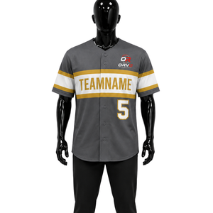 Uniformes de Béisbol Personalizados para Hombre, Conjunto de Uniforme de Béisbol Sublimado, Ropa Deportiva de Equipo, Camisetas de Béisbol Personalizadas - Product Image 1