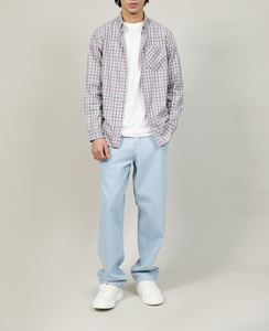 Camisas Casuales de Hombre de Manga Tres Cuartos con Doble Botonadura, Diseño de Dibujos Animados, Satén, Oversize, Anti-Pilling, con Logotipo Personalizado, Corte Regular - Product Image 4