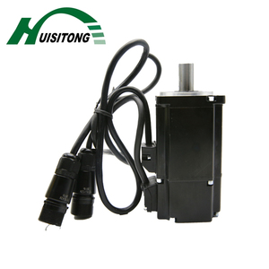 Huisitong 60mm 220V 600W 3000R 1.91N AC Servo Motor Driver CE Calidad Fábrica Directo de China para máquinas CNC Monofásico - Product Image 1