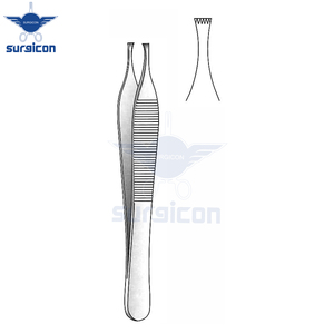 Pinzas Adson Graefe de 12 cm (4-3/4 Pulgadas), Pinzas Quirúrgicas de Acero Inoxidable de Primera Calidad para Cirugía Oftálmica y Cirugía Plástica - Product Image 2