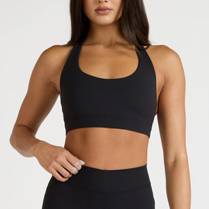 OEM Custom Logo Gym Fitness Workout Yoga Sports <b>Bra</b> Customized Color Best Quality Seamless Sports <b>Bra</b> for Women - Product Image 1