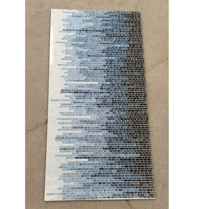 Carreaux muraux Volume Blue Decoe-Hg Cracker 60x120 cm, carrelage intérieur pour salle de bain en porcelaine brillante 600 x 1200 mm, lumières disco - Product Image 2
