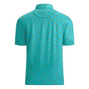 Polo de golf personnalisé pour homme, t-shirt à séchage rapide, idéal pour la gym, la course et le sport, avec trous d'aération, OEM ODM, manches courtes - Product Image 2