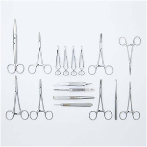 PISSCO Feline Spay Pack 18-Piece Veterinary Surgical <b>Instruments</b> Veterinary Surgical <b>Instruments</b> Feline Spay PCS Stainless Steel - Product Image 5