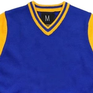 Top Quality Embroidery/<b>Chenille</b> Logos On Knitting <b>Cardigan</b> Sweaters For Sorority fraternity College Sweaters For Unisex - Product Image 2