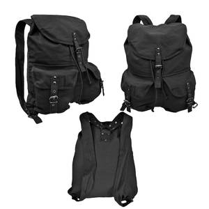 Sac à dos en toile imperméable avec logo personnalisé, unisexe, décontracté, pour le sport et les trajets quotidiens - Product Image 4