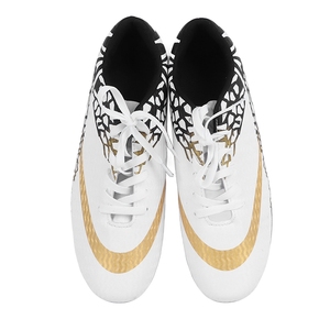 Zapatillas de Fútbol para Hombre, Transpirables, Cómodas, con Buen Agarre, para Césped Artificial, Deportes al Aire Libre, Blancas, Largas - Product Image 5