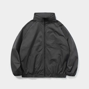 Veste coupe-vent personnalisable en toile pour l'hiver, résistante à l'eau, respirante, réversible, pour la randonnée en plein air, avec capuche - Product Image 1