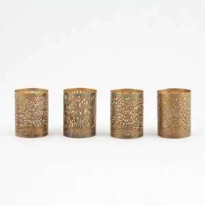 โคมไฟโลหะทำมือสุดพิเศษ พร้อมกระจกและงานตกแต่งแบบโบราณหรือเคลือบเงา - Product Image 4