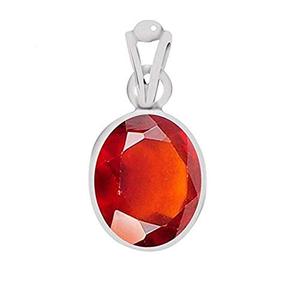 Hessonite Naturale Gomed 3.25 Ratti 3 Carati Eco-Friendly Design Classico Gemma Certificata Astrologica Panchdhatu 5 Metalli 22k - Product Image 6