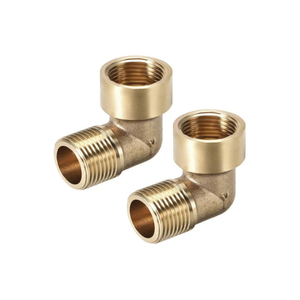Raccord coudé en laiton sur mesure de haute précision pour applications de plomberie industrielle - Product Image 3