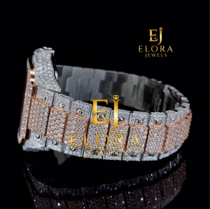 Most Selling Moissanite Diamond Watch for Anniversary Celebrations Birthday <b>Gifts</b> and Special Occasion Accessories For <b>Sale</b> - Product Image 5