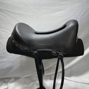 Silla de Montar para Caballo de Maratón, Sintética y de Cuero Genuino, para Equitación de Resistencia |   Silla de Montar de Resistencia, Cuero Sintético y Genuino - Product Image 2