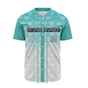Maillots de baseball personnalisés en gros, uniformes sublimés, fournisseur de vêtements de sport en vrac, logo brodé - Product Image 3