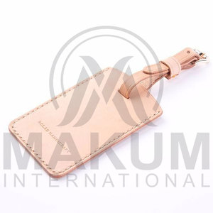 Etiqueta de Equipaje de Cuero Personalizable, Etiquetas de Equipaje con Nombre, Etiqueta de Equipaje de Cuero en Blanco - Product Image 3