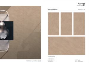 Azulejo de Porcelana Brillante Mate 600x1200, Formato Grande, Superficie Premium, para Pared y Suelo, Diseño Moderno para Interiores y Exteriores - Product Image 2