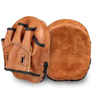 Custom Logo Focus Pads With Lightweight Design And Breathable Inner Lining Curved Target Pads With Soft <b>Foam</b> <b>Padding</b> - Product Image 4