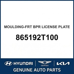 Molduras y Accesorios para Carrocería Optima Nuevos 865192T100 - Product Image 1
