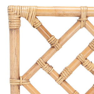 Fauteuil à dossier à lattes en rotin durable tressé, siège lounge en cannage naturel, mobilier pour patio, resort, restaurant, bar, vente en gros, B2B - Product Image 2