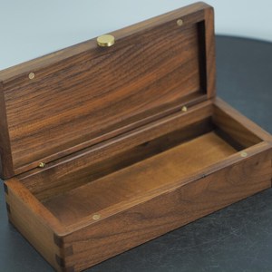 ALI FASHION ART Caja de Almacenamiento de Madera Moderna y Duradera con Tapa y Control Táctil para Decoración del Hogar, Organización de Joyas y Accesorios - Product Image 3
