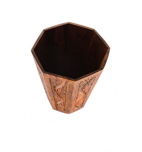 Cubo de Basura de Madera Resistente para Uso en Hogar, Oficina, Hotel, Restaurante y Baño, Cubo de Basura de Madera Maciza para Residuos Diarios en Interiores - Product Image 3