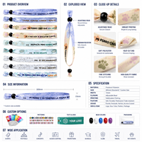 Bracelet personnalisé en silicone tressé, réglable, écologique, style nautique, avec transfert thermique, RFID, promotionnel, OEM, ODM