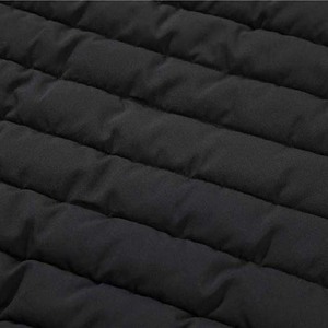 Blouson matelassé bleu à capuche pour homme, chaud et rembourré de duvet, col montant décontracté, fermeture éclair, épais, imperméable, OEM - Product Image 4