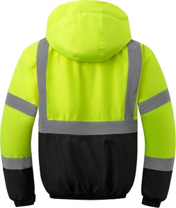 Vêtements de travail haute performance, veste de sécurité hiver isolée, vêtements de sécurité réfléchissants, fabricant, fourniture en gros - Product Image 2