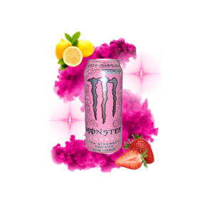 Lot de 12 Monster Ultra Strawberry Dreams authentiques garantis - Idéal pour les distributeurs automatiques et les chaînes de magasins de proximité - Product Image 1