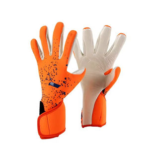 Professional Goalkeeper <b>Gloves</b> German <b>Latex</b> Grip Football Soccer Goalie <b>Gloves</b> Custom Logo Anti Slip Wrist Support Wholesale - Product Image 2