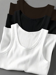 <b>Men</b> Tank Top Sleeveless Workout <b>Vest</b> Breathable Gym Fitness Sportswear Lightweight Summer <b>Training</b> Shirt - Product Image 1