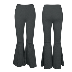 Leggings de yoga acampanados en oferta, pantalones deportivos casuales con efecto levanta glúteos, ropa deportiva para mujer, leggings acampanados con diseño y talla personalizados - Product Image 3