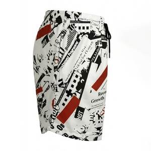 Shorts de sport pour hommes en sublimation, séchage rapide, respirants, pour la gym, la course, imprimés sur mesure, légers, pour l'été et la plage - Product Image 3