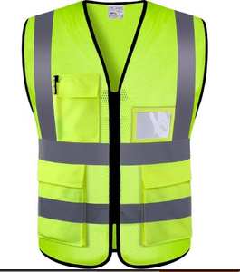 เสื้อกั๊กสะท้อนแสงคุณภาพสูง NESTA SPORTS สีตามสั่ง – เสื้อผ้าคนงานที่มองเห็นได้ชัดเจน - Product Image 1