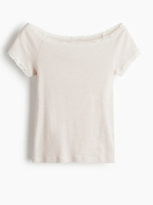 Meilleure vente estivale : Haut court à manches courtes pour femmes et adolescentes, coupe ajustée, de haute qualité, basique mais élégant - Product Image 5