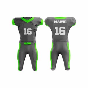 Tenues de football américain sur mesure, design personnalisé, coupe confortable, ensemble de football pour activités sportives en plein air - Product Image 4