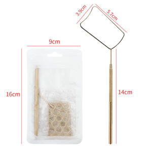 Private Label Stainless Steel Inspection Mirror for Eyelash Extension Beauty Makeup Tools for Checking Eyelash Grafting Supplies - Product Image 6