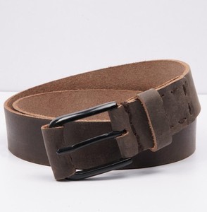 Cinturones de Cuero Genuino para Hombre, Cinturones Casuales de Alta Calidad para Jeans, Cinturones de Moda Masculinos al por Mayor, Hebilla de Pin, Logotipo Personalizado de Calidad, OEM de Moda - Product Image 1