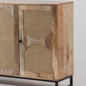 Aparador de Madera de Ratán Vandana Pebble Lunaris para Interiores y Exteriores Modernos y Elegantes - Product Image 5