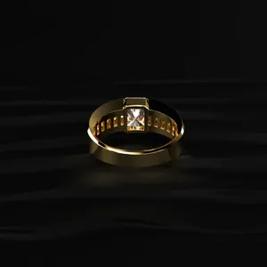3.3Ct Radiant Cut Diamond <b>Ring</b> Luxury Diamond <b>Ring</b> 14K Lab Grown Diamond <b>Ring</b> <b>Promise</b> Diamond <b>Ring</b> Genuine Diamond <b>Ring</b> <b>for</b> <b>Men</b> - Product Image 4