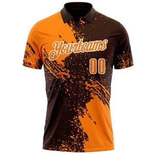 Camiseta Polo Deportiva Personalizada con Nombre y Número del Jugador, Sublimación de Cobertura Total, Ropa Deportiva de Poliéster, Producción de Fábrica - Product Image 2
