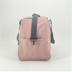 Sac de voyage unisexe rose en tissu Oxford 20-36L, imperméable, avec bandoulière arquée détachable, fermeture éclair, style minimaliste - Product Image 2