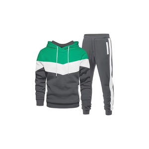 Men's Hoodie <b>Tracksuit</b> 2 Pieces Set Athletic Casual Hooded Sweatshirt and Joggers Set Sweatsuit Outfits - Product Image 6