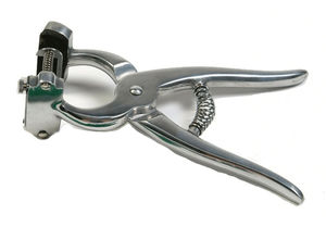 Herramientas de marcado de cerdos de aleación de aluminio, alicates de tatuaje corporal para cerdas con números y letras, precio económico, OEM - Product Image 5