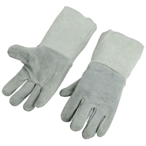 Guantes de Trabajo de Cuero Vacuno de Primera Calidad, Antiestáticos, Antideslizantes, con Puño Reforzado, de Uso General, Duraderos y Resistentes al Fuego - Product Image 1