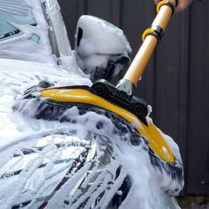 [3S] ACEPEED Gapless Car Wash <b>Brush</b> Long Reach Roof Cleaning <b>Extended</b> Pole Automotive Wash <b>Brush</b> Tool - Product Image 1