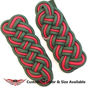 KEW German Shoulder Board Customizable Embroidered Epaulettes <b>Braided</b> Eco-Friendly Vintage <b>Accessory</b> - Product Image 4