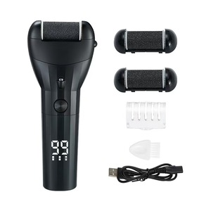 เครื่องตะไบเท้าไฟฟ้าแบบชาร์จ USB พร้อมหน้าจอดิจิตอล อุปกรณ์ดูแลเท้า กำจัดหนังด้าน กรรไกรตัดเล็บ ที่ขูดส้นเท้า - Product Image 3