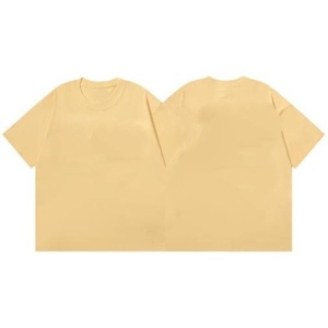 T-shirt décontracté pour homme, manches courtes, col rond, tricoté, couleur unie violet, coupe classique - Product Image 6